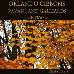 Cover of Orlando Gibbons: Pavans and Galliards for Piano
