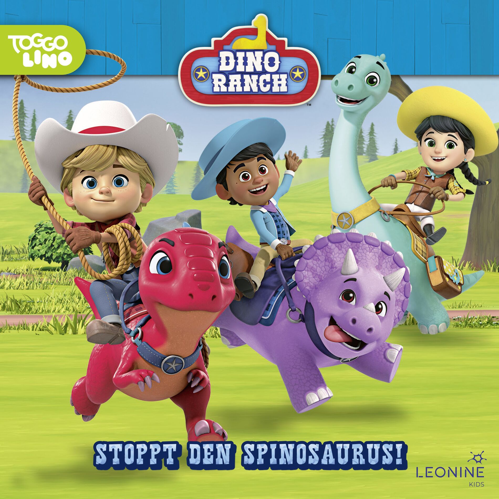 Album cover of Folge 03: Stoppt den Spinosaurus!