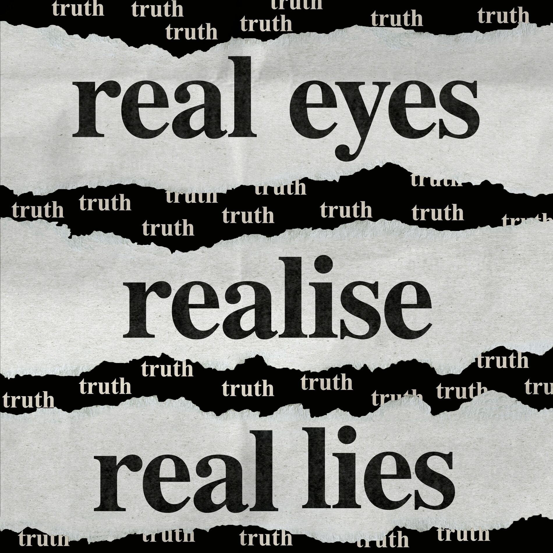 Album cover of Real Eyes, Realise, Real Lies