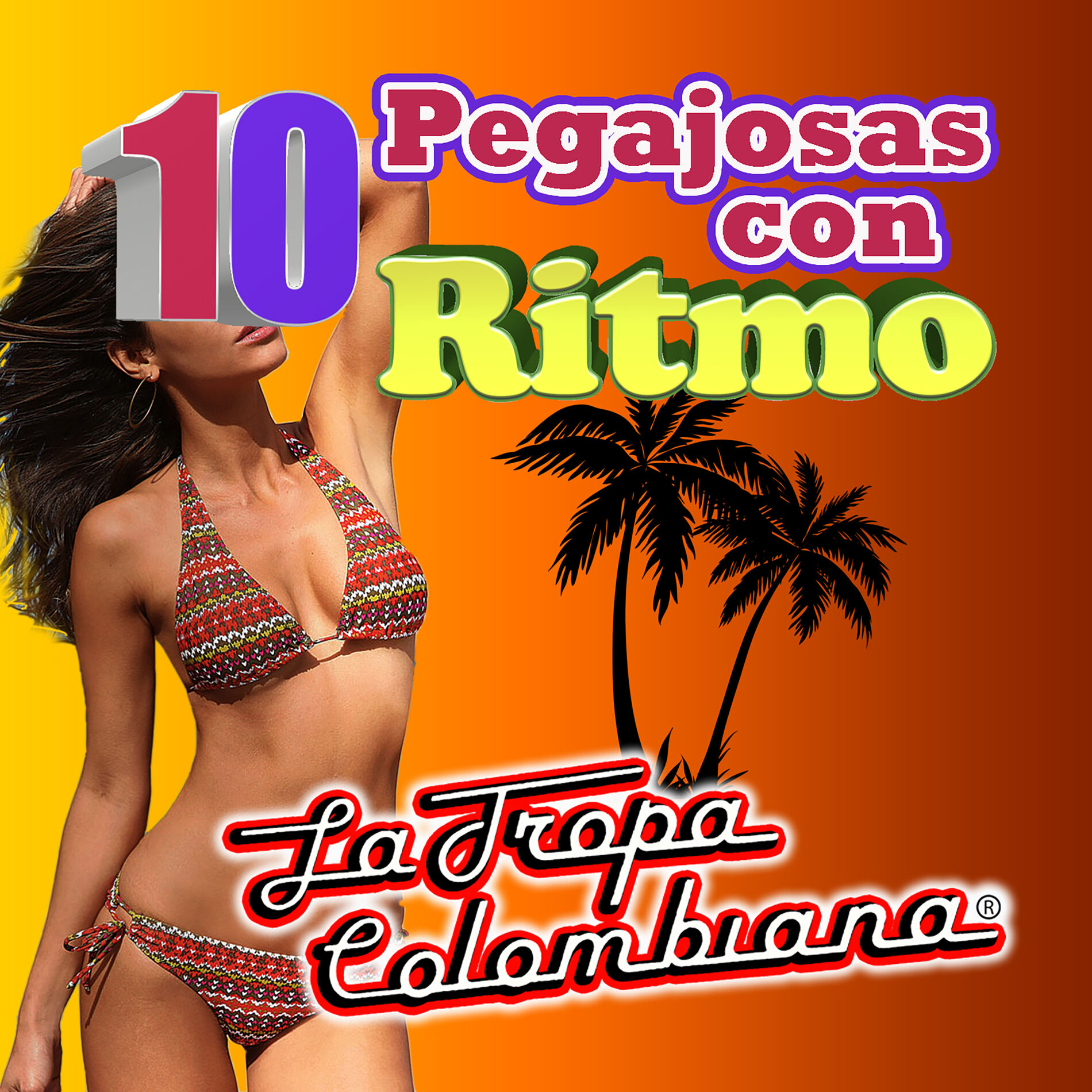Album cover of 10 Pegajosas Con Ritmo