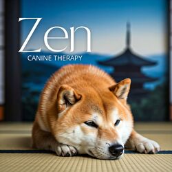 Cover of Zen Canine Therapy: Serene Japanese Instrumentals for Dog Tranquility