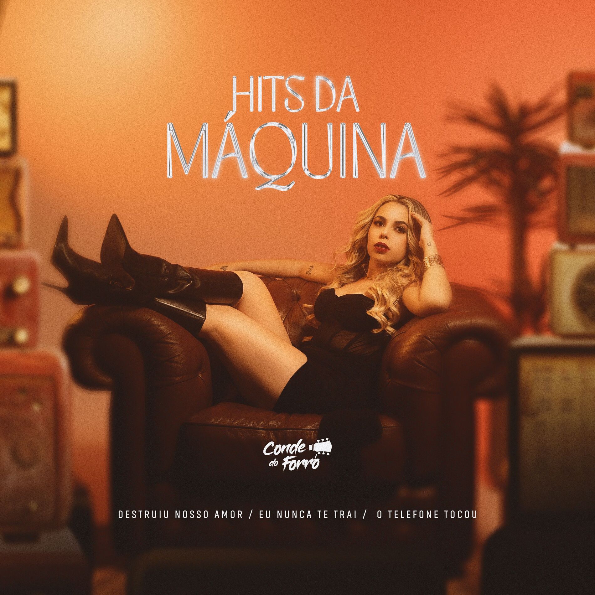 Album cover of Hits da Máquina - Destruiu Nosso Amor / Eu Nunca Te Trai / o Telefone Tocou