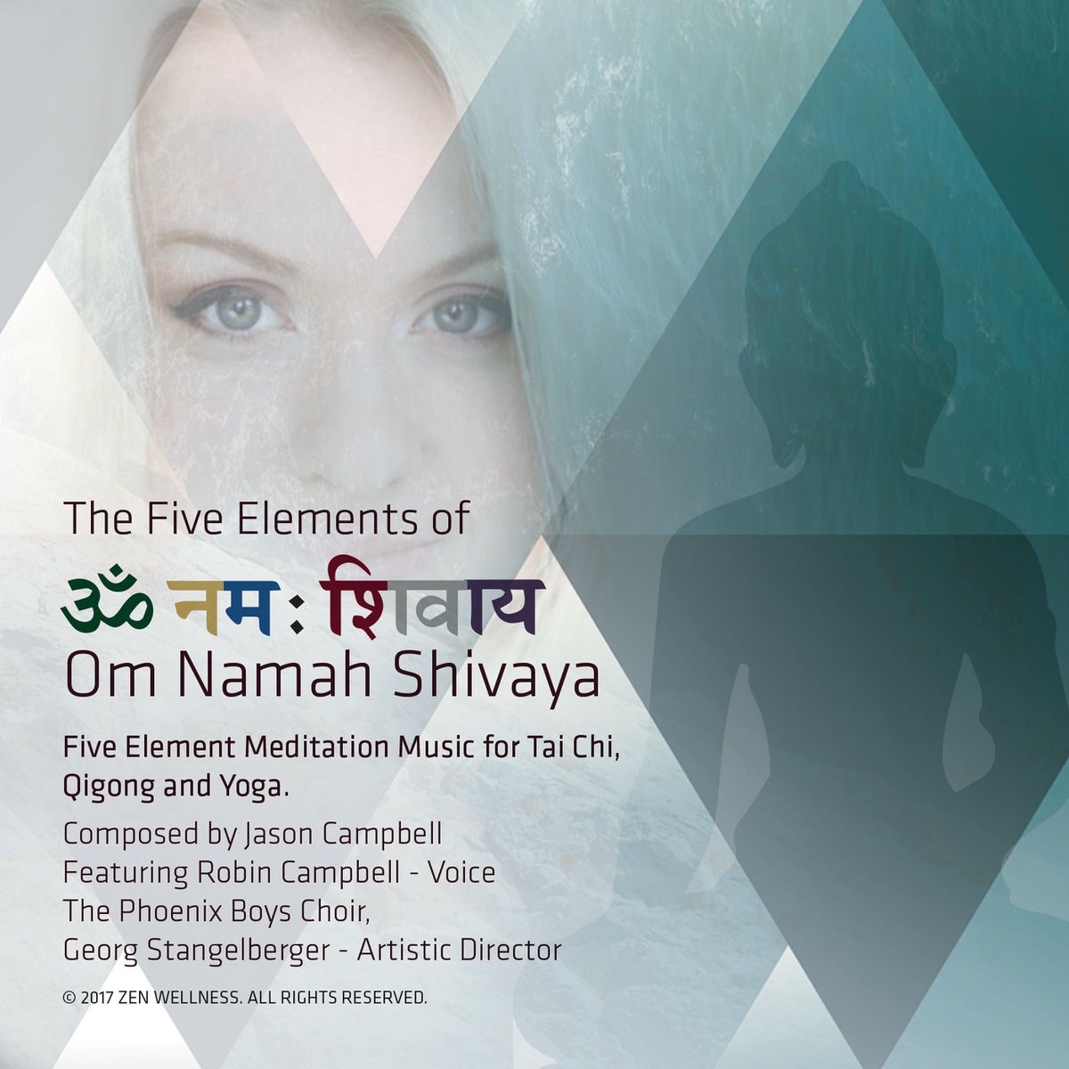 Album cover of The 5 Elements of Om Namah Shivaya: 5 Element Meditation Music for Tai Chi, Qigong and Yoga