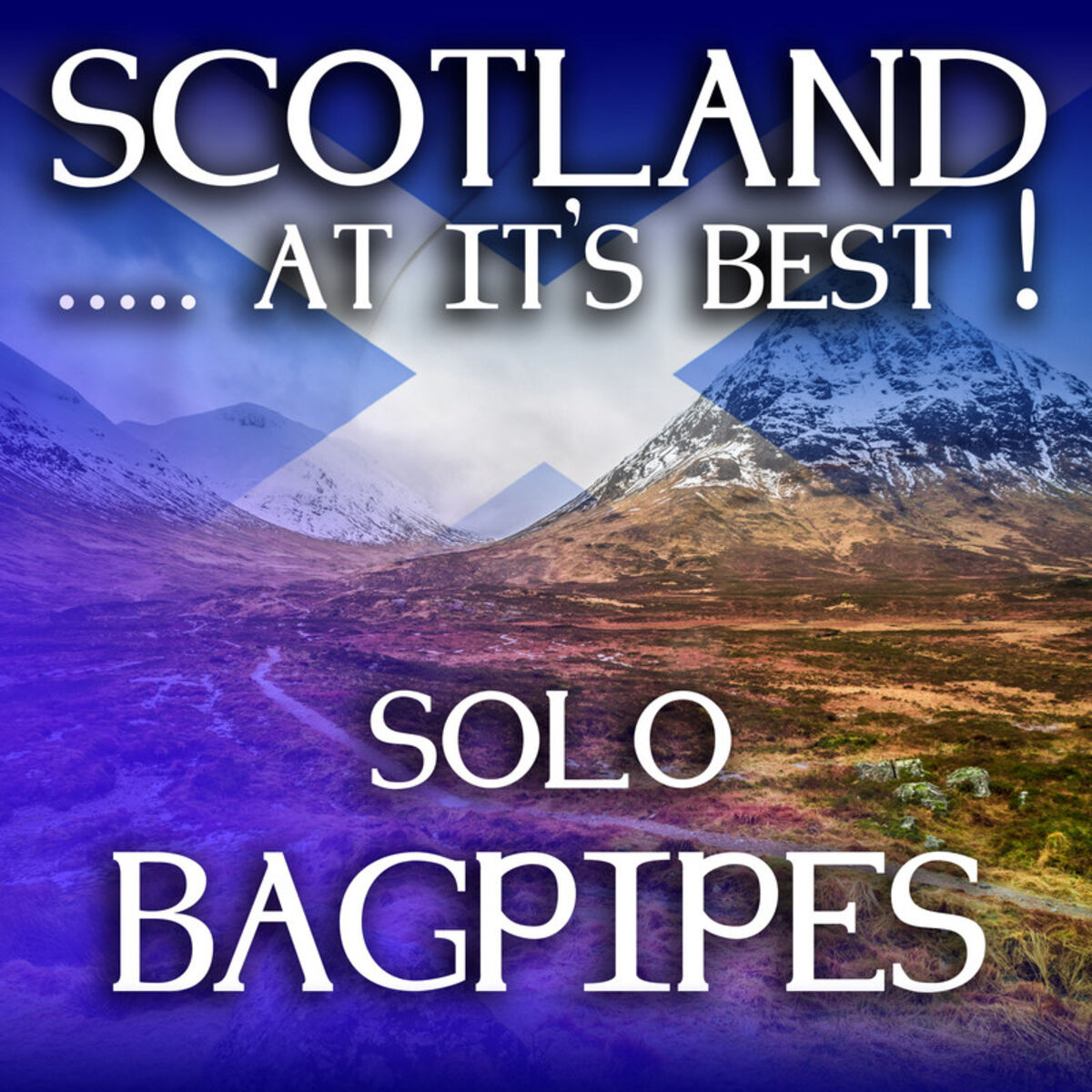 Album cover of Scotland...at it's Best!: Solo Bagpipes
