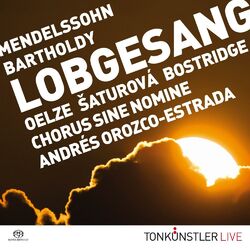 Cover of NÖ Tonkünstler live - Mendelssohn Symphonie Nr. 2 "Lobgesang"