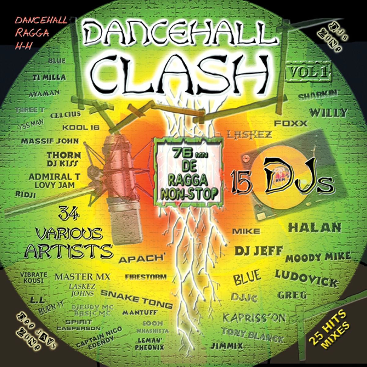 Album picture of Dancehall clash vol 1