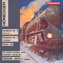 Cover of Honegger: Symphonies Nos. 3, 5 & Pacific 231
