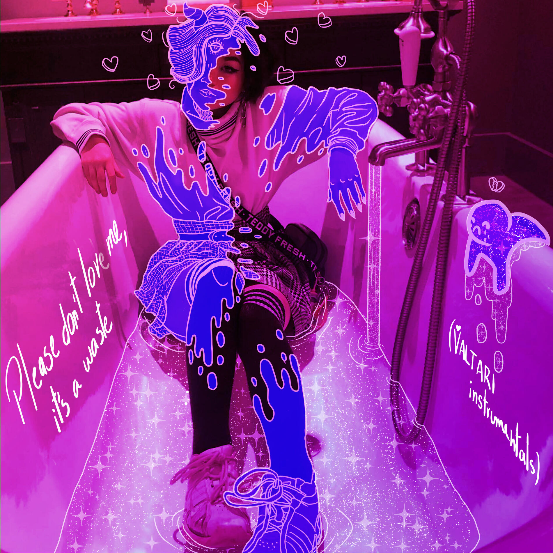 Album cover of Please Don't Love Me, It's a Waste (Valtari Instrumentals)