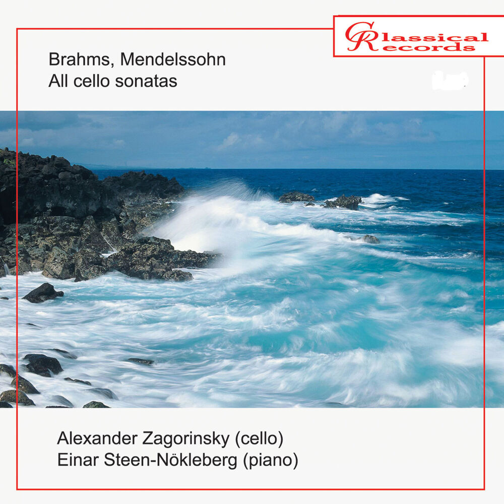 Picture of Brahms, Mendelssohn. All cello sonatas