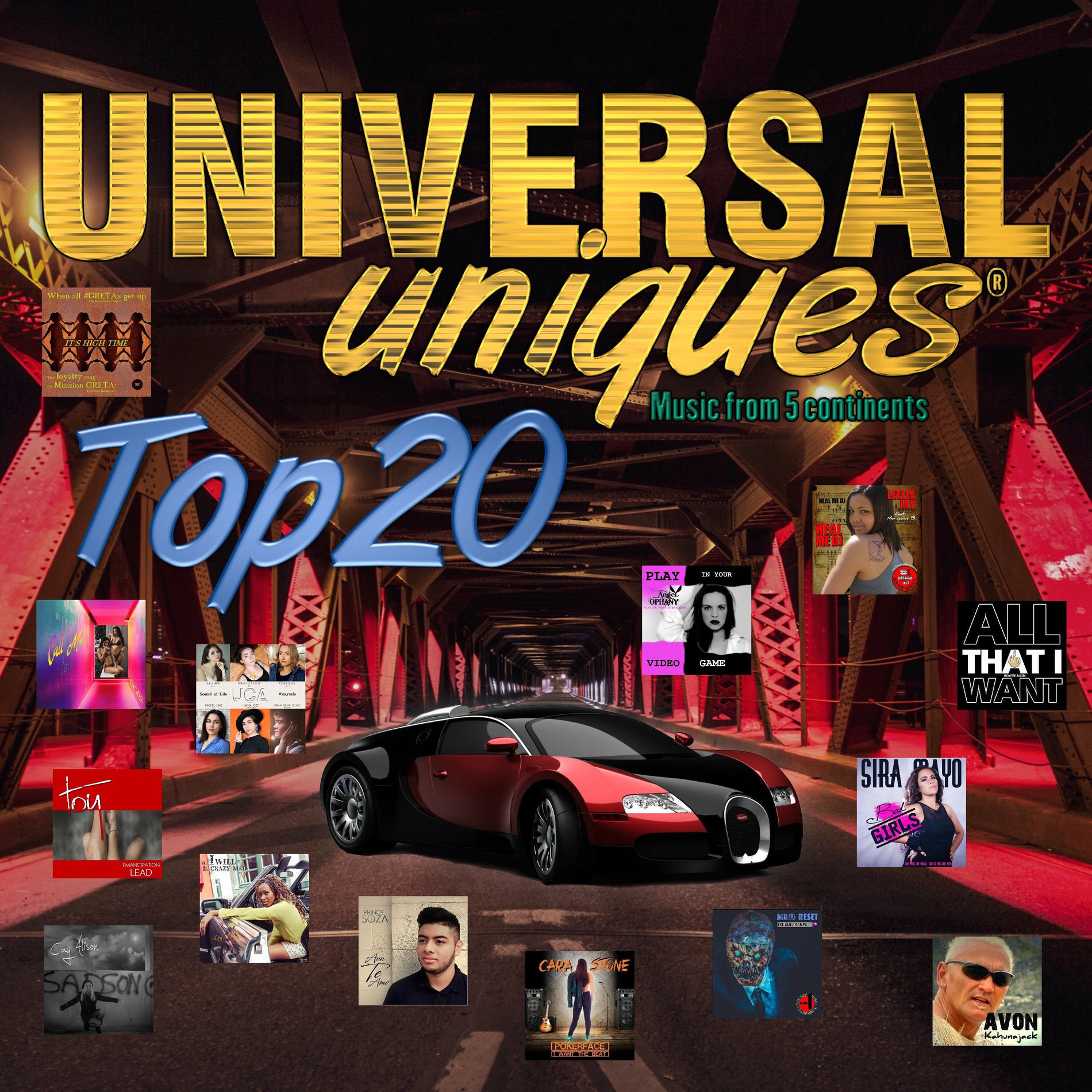 Album cover of Universal Uniques Top 20