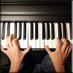 Cover of Library Piano (From "Luigi's Mansion 2: Dark Moon")