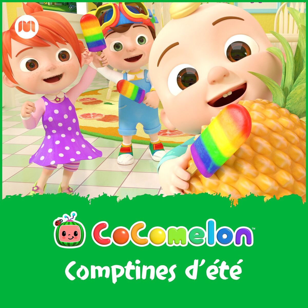 Album cover of Comptines d'été