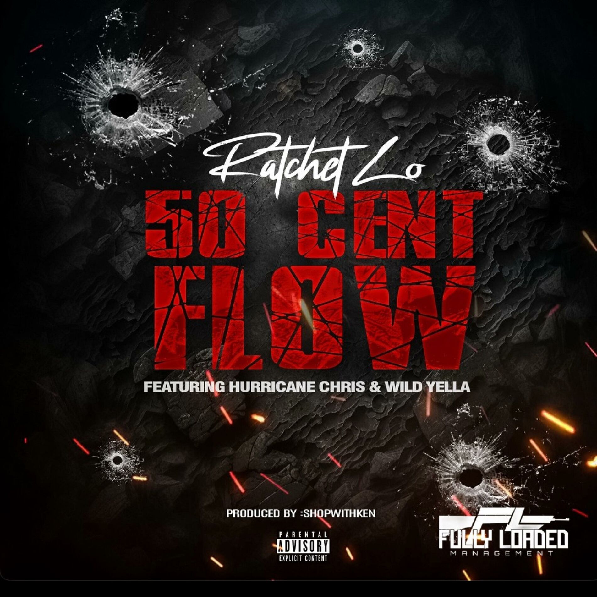 Album cover of 50 CENT FLOW (feat. Hurricane Chris & Wild Yella)