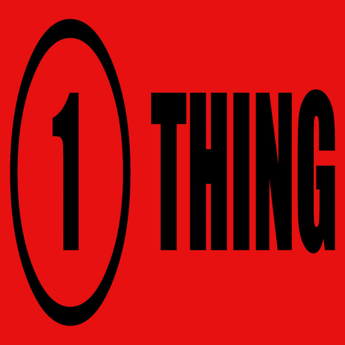 Album cover of One Thing