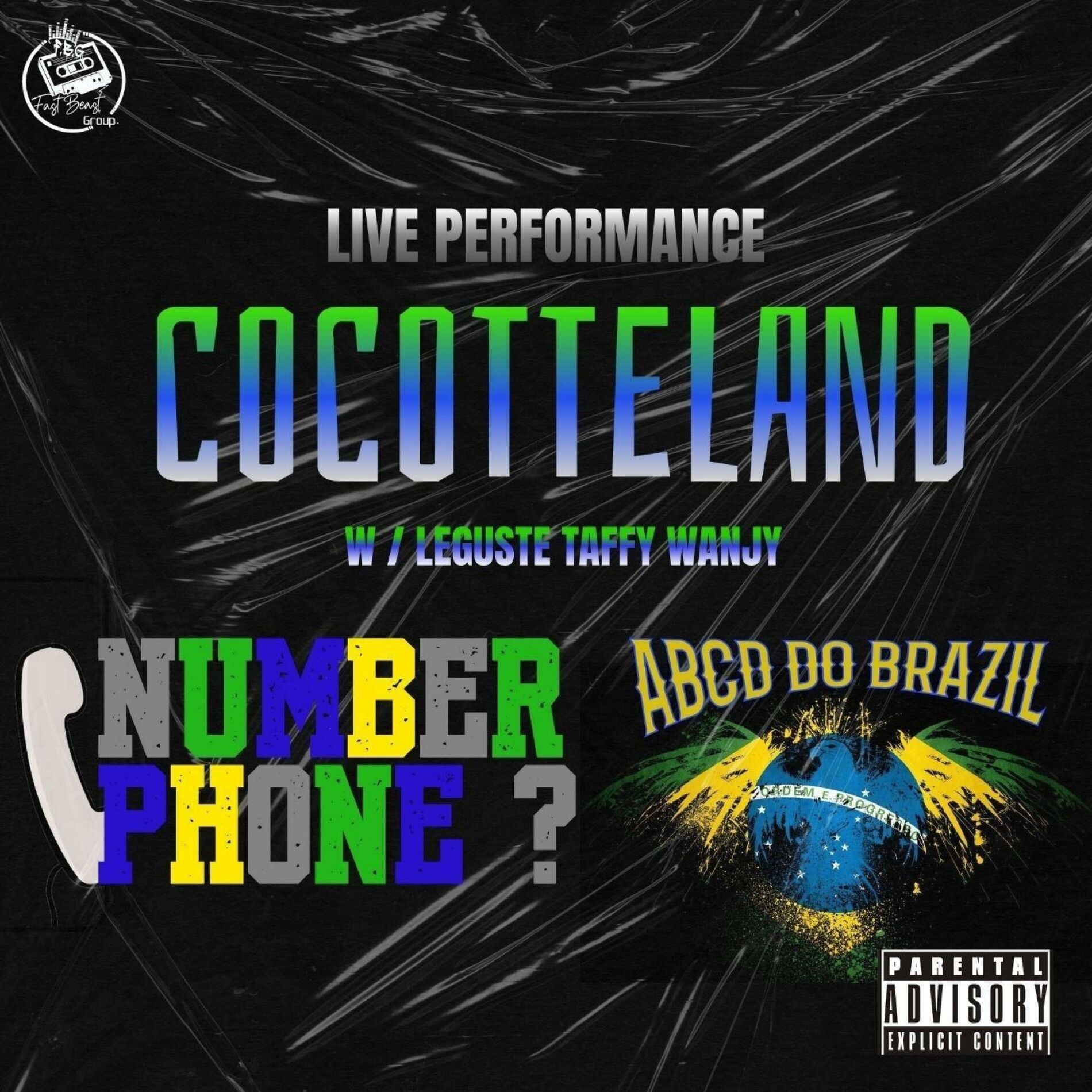 NUMBER PHONE ABCD DO BRAZIL feat. Cocotteland performance live DJ LEGUSTE Deezer