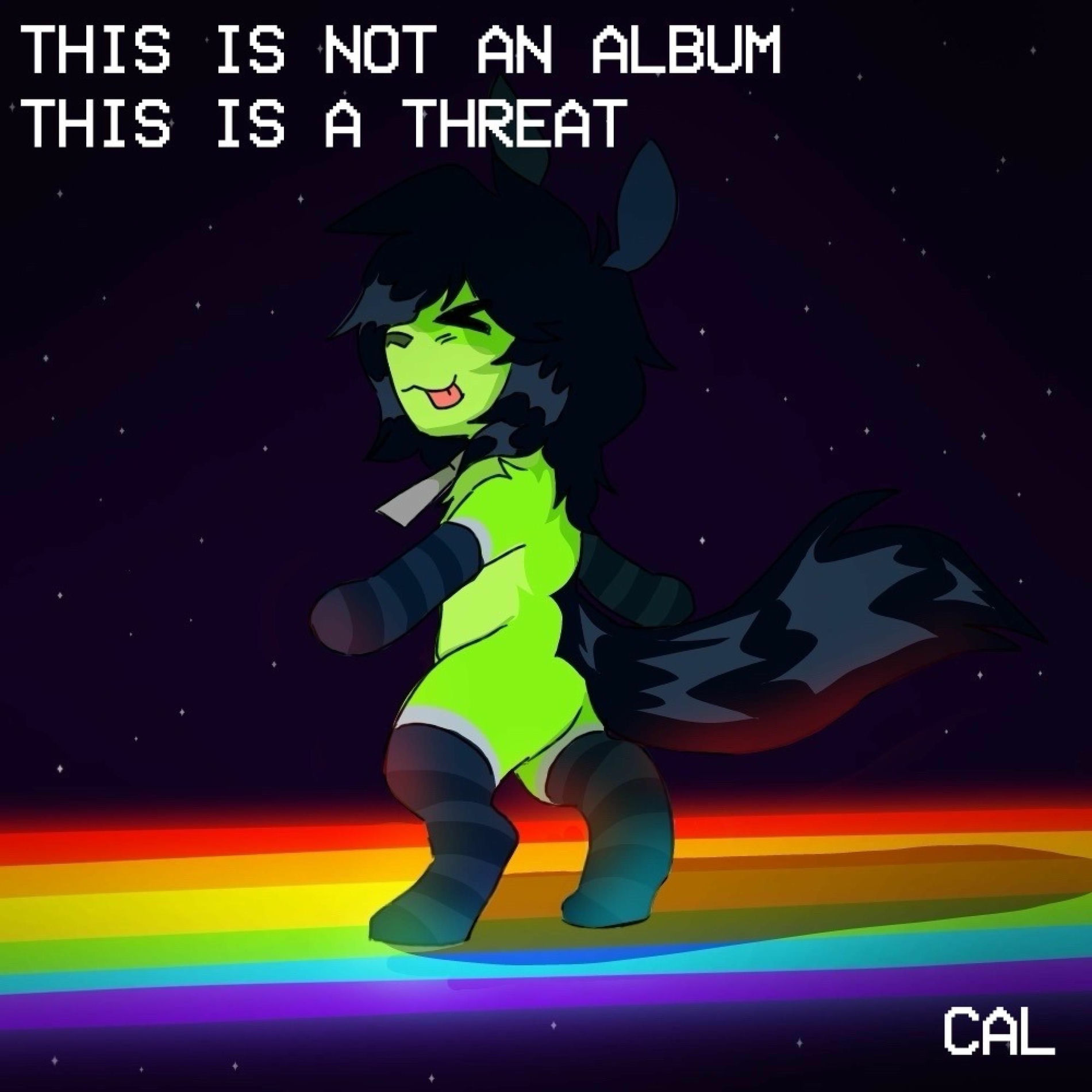 Album cover of This Is Not An Album This Is A Threat