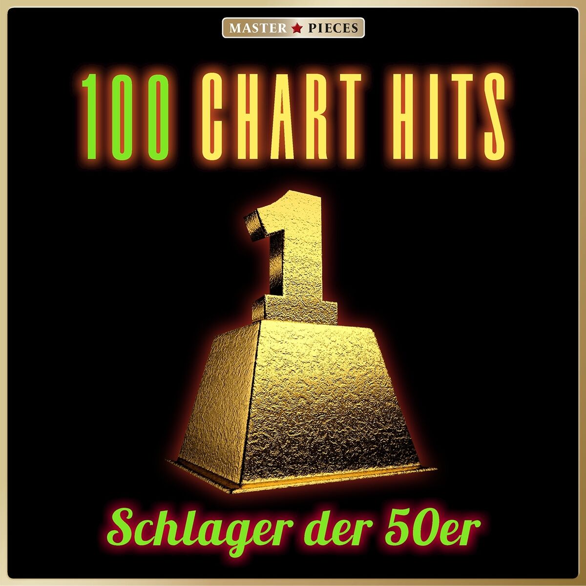 Album cover of Nr. 1: 100 Schlager Chart Hits der 50er