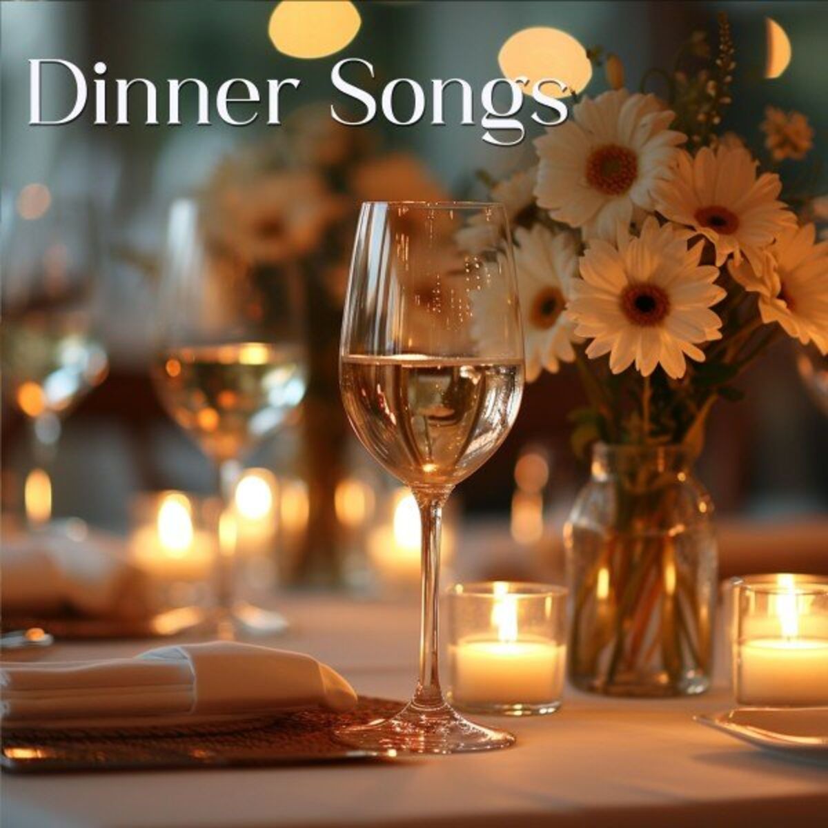 Album cover of Chansons de dîner 2024 : les meilleures chansons pour vos soirées entre amis et en famille