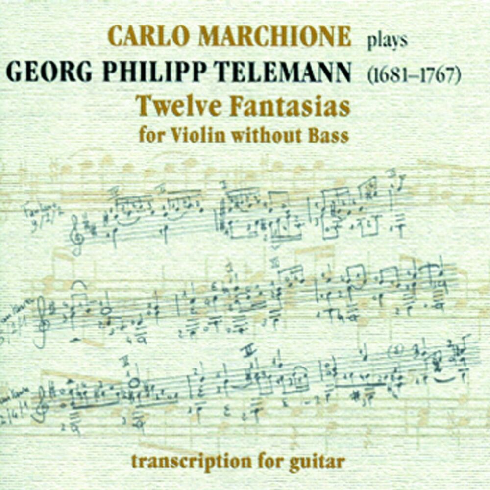 Picture of Georg Philipp Telemann: Twelve Fantasias (Twelve Fantasias for Violin without Bass - Transcription for Guitar)