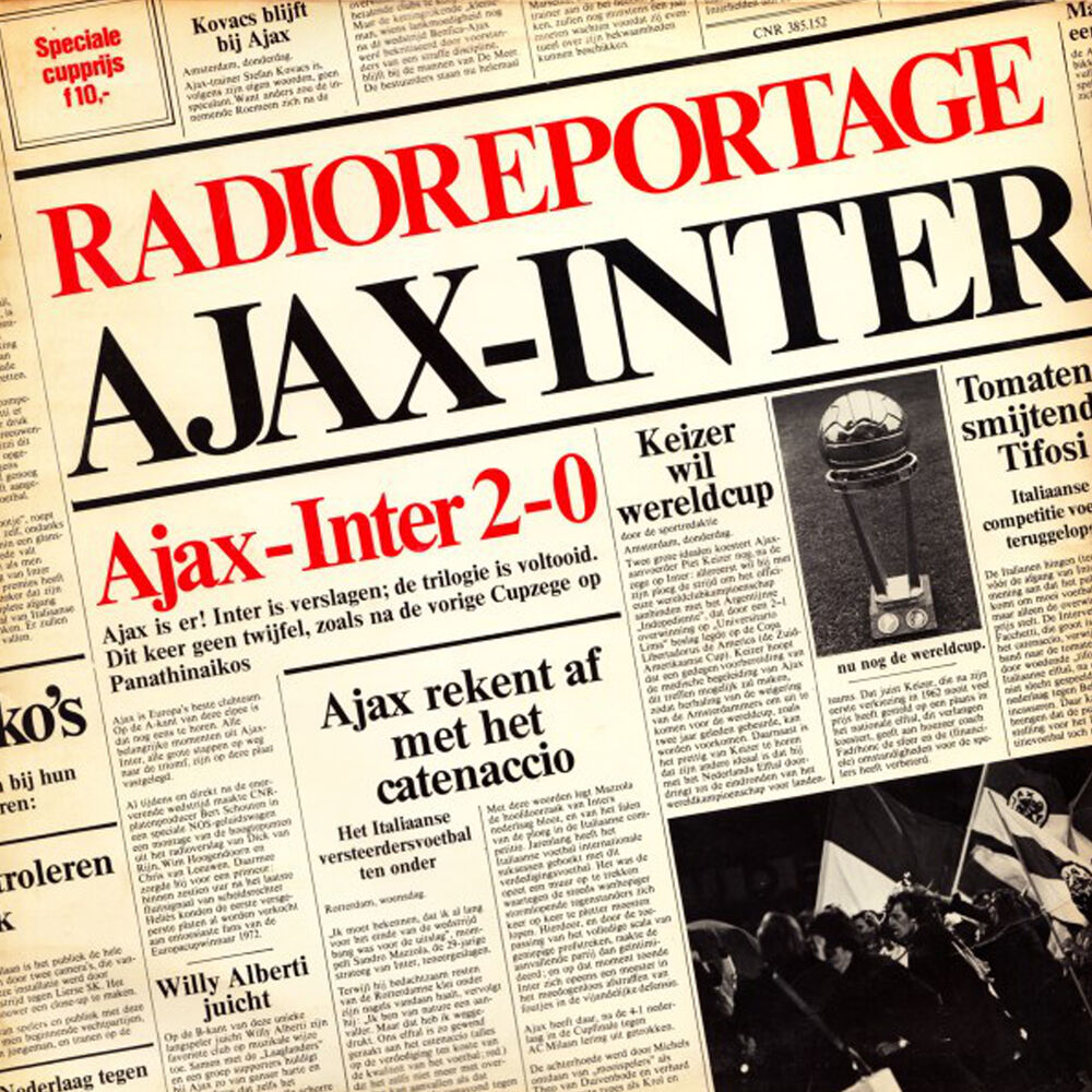 Picture of Radioreportage Ajax - Inter Milaan