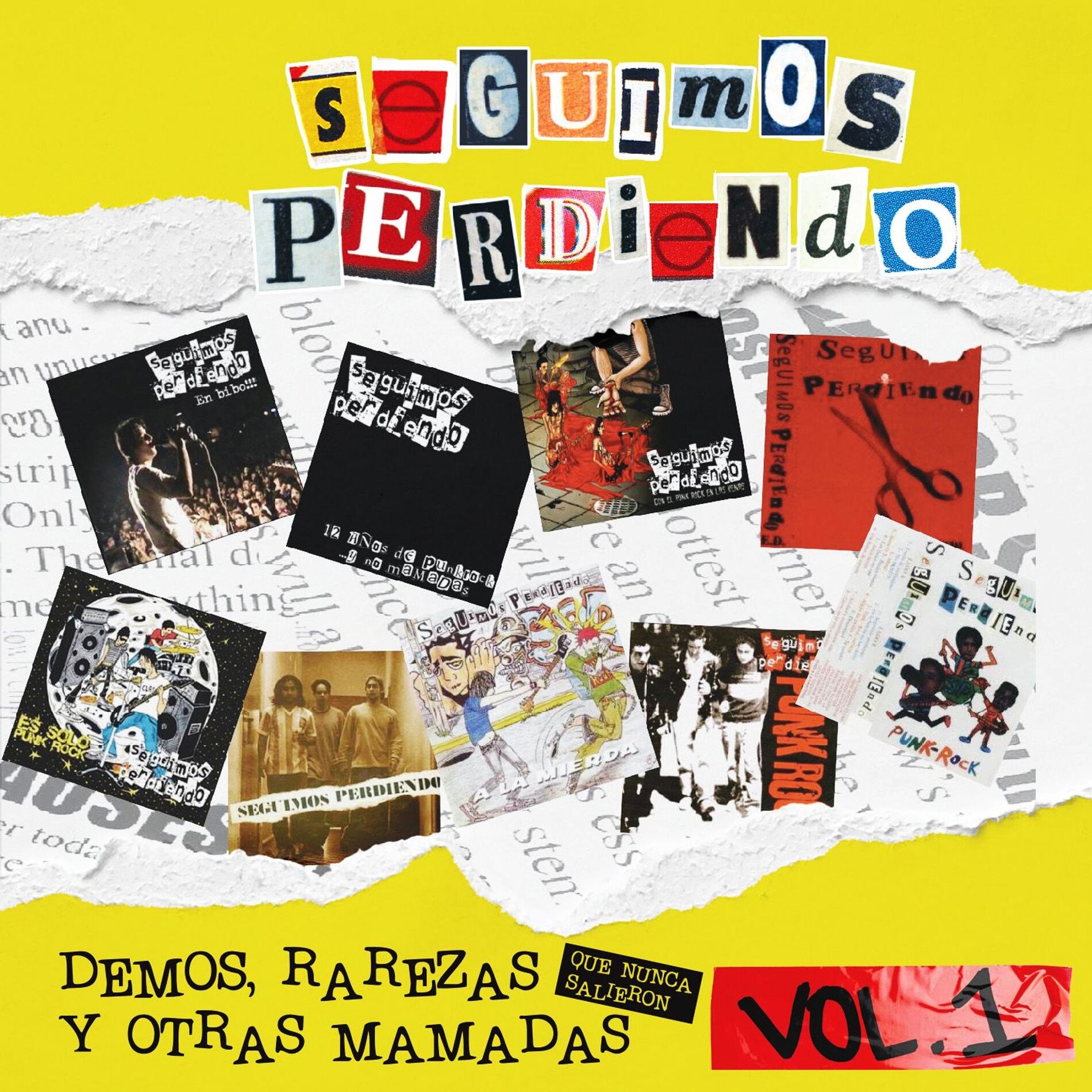 Album cover of DEMOS, RAREZAS Y OTRAS MAMADAS QUE NUNCA SALIERON VOL. 1.