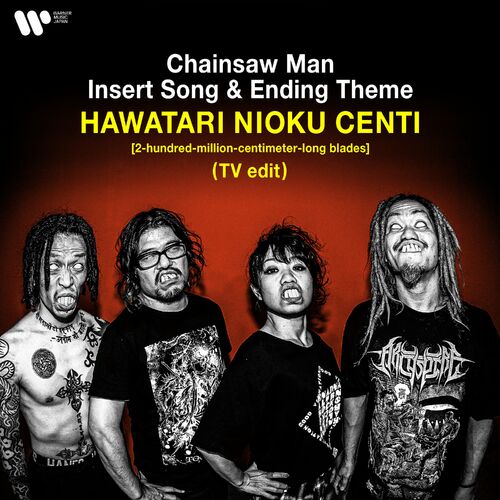 HAWATARI NIOKU CENTI [2-hundred-million-centimeter-long blades] - TV edit by Maximum The Hormone - 146 BPM