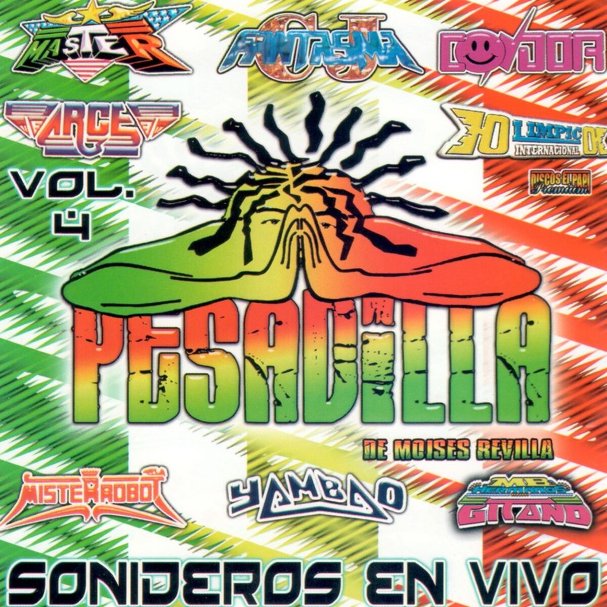 Album cover of Sonideros en Vivo, Vol. 4