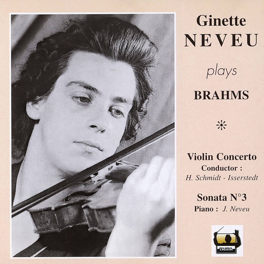 Picture of Ginette Neveu Plays Brahms