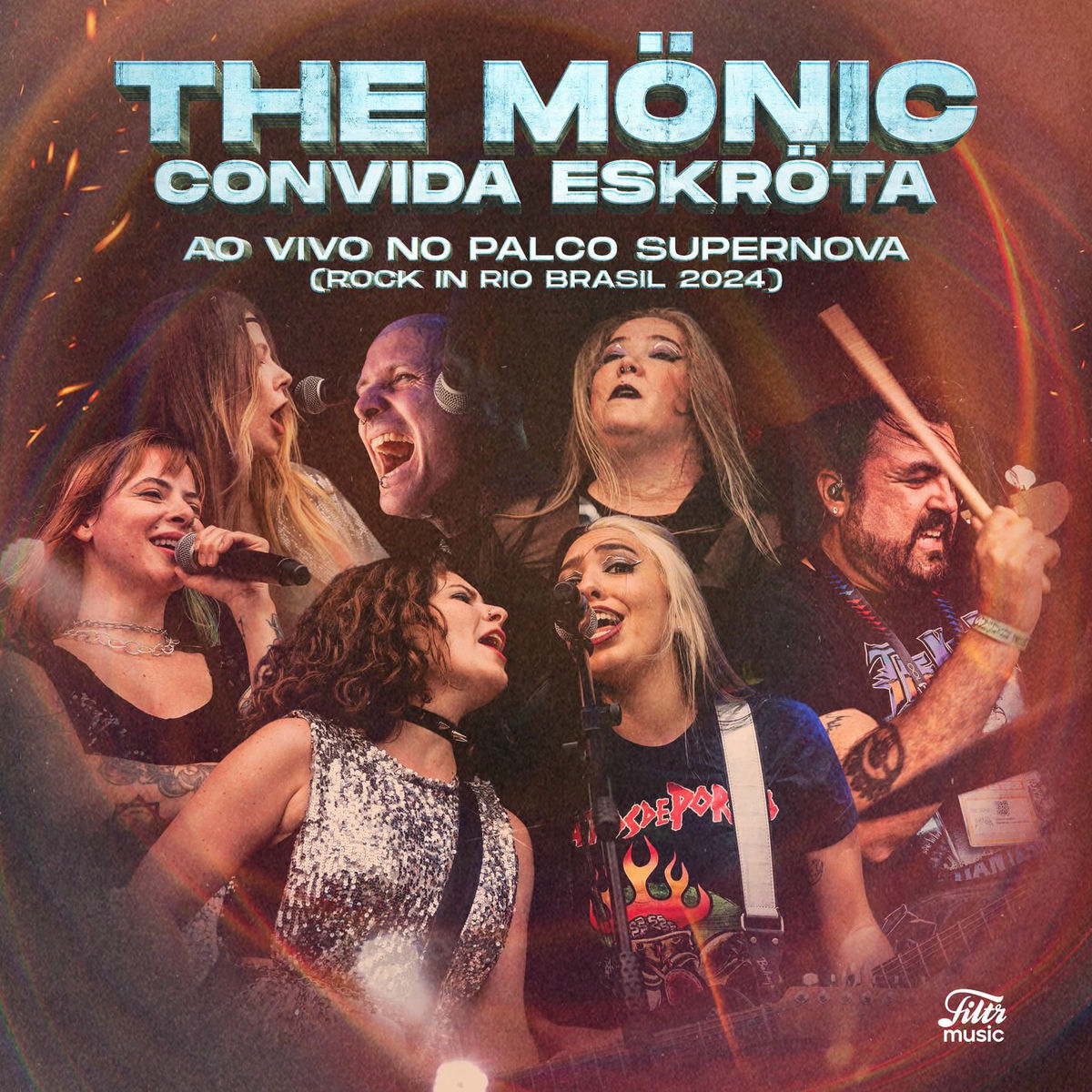 Album cover of The Mönic Convida Eskröta: Ao Vivo no Palco Supernova - Rock in Rio Brasil 2024
