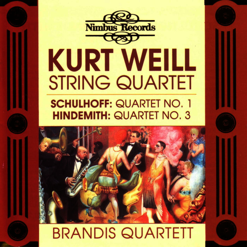 Picture of Schulhoff / Weill / Hindemith: String Quartetts