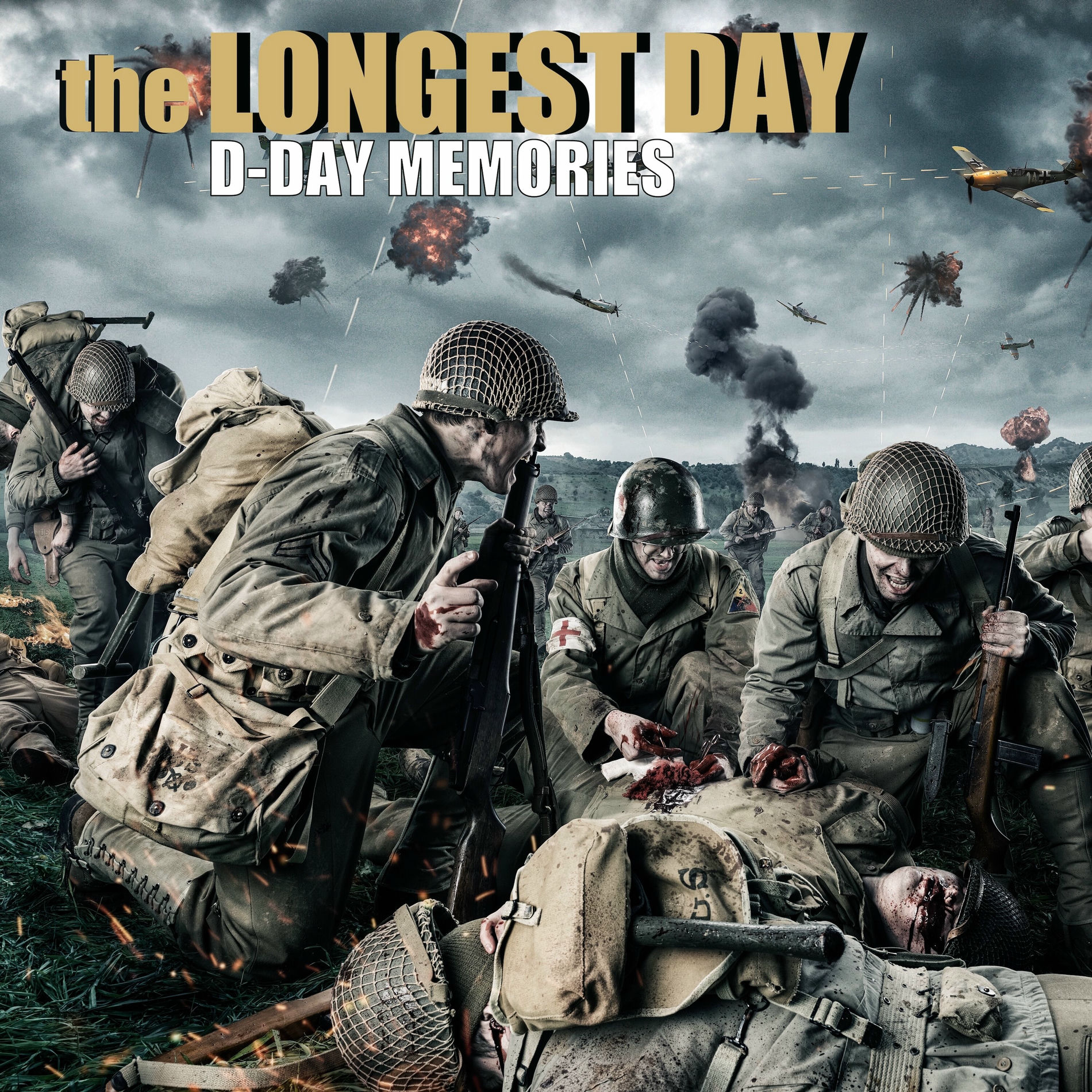 Album cover of The Longest Day; D-Day Memories