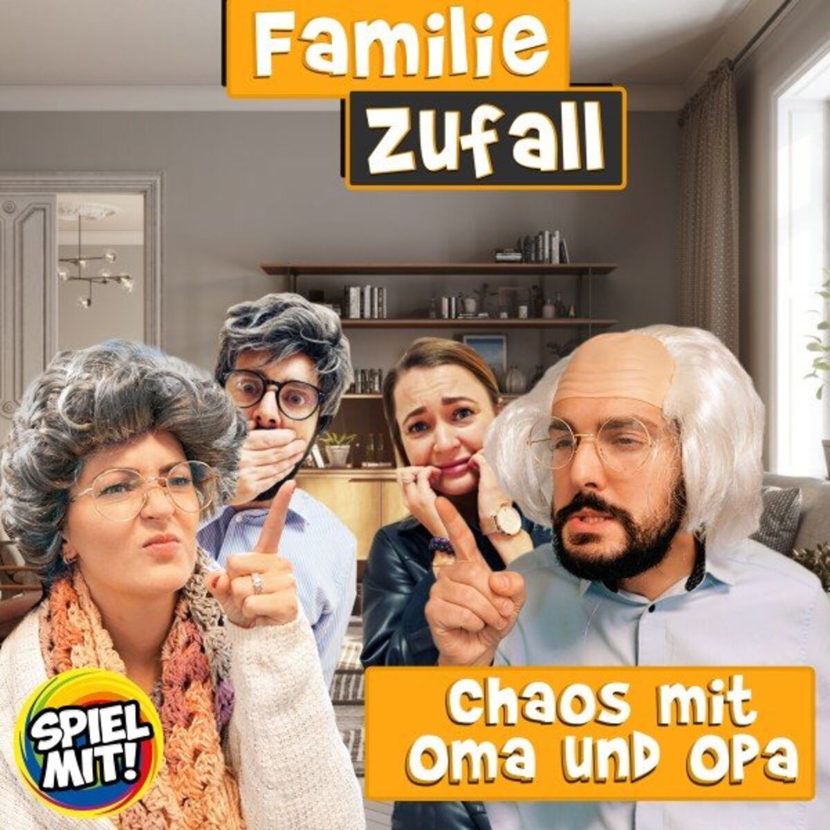 Album cover of Chaos mit Oma und Opa! (Familie Zufall)