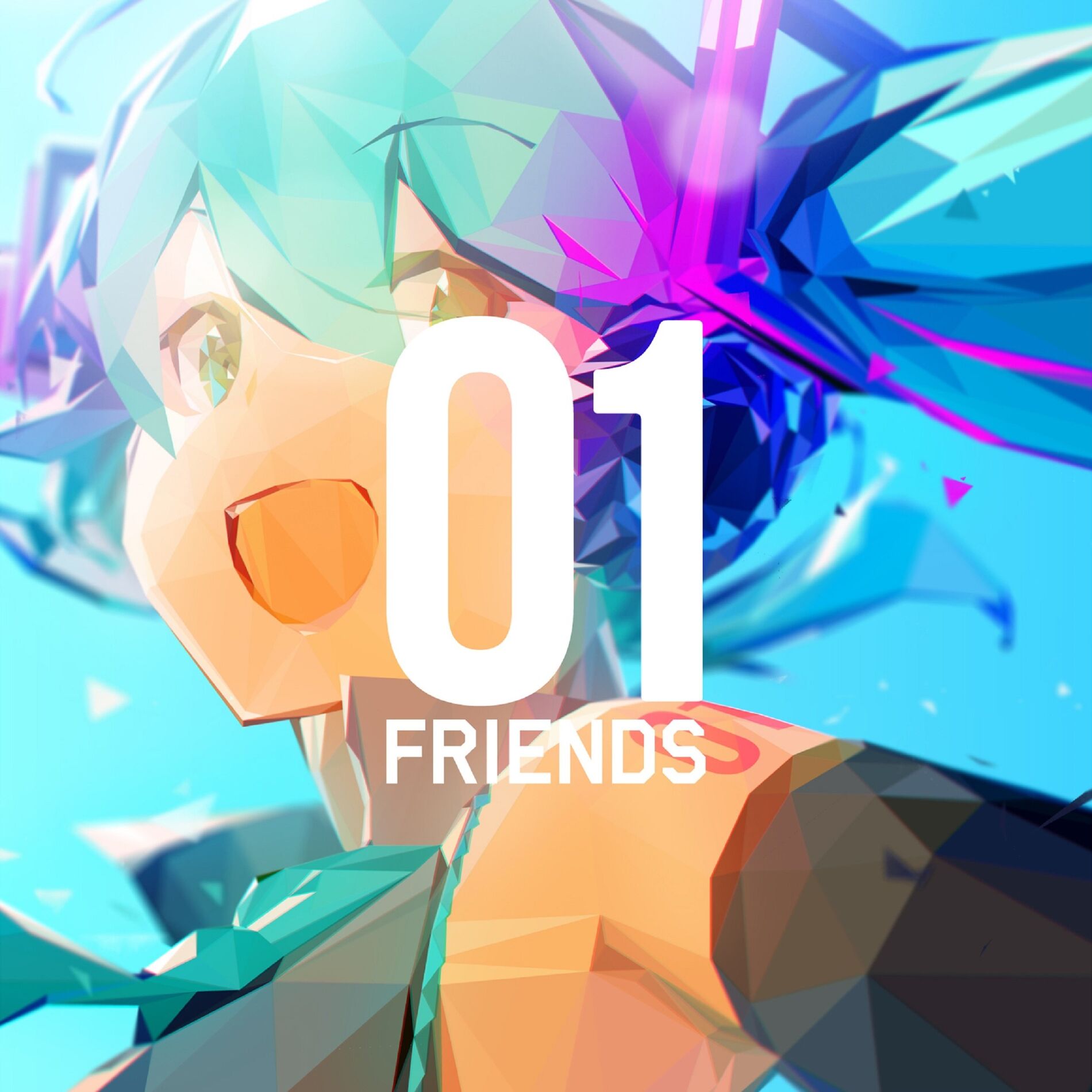 Album cover of 01 Friends (feat. Hatsune Miku)