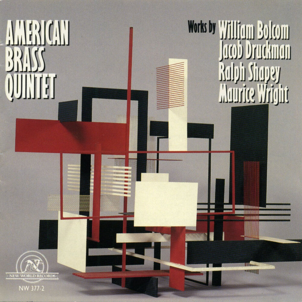Picture of American Brass Quintet: Works by Bolcom, Druckman, Shapey, Wright