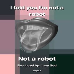 I told you I’m not a robot