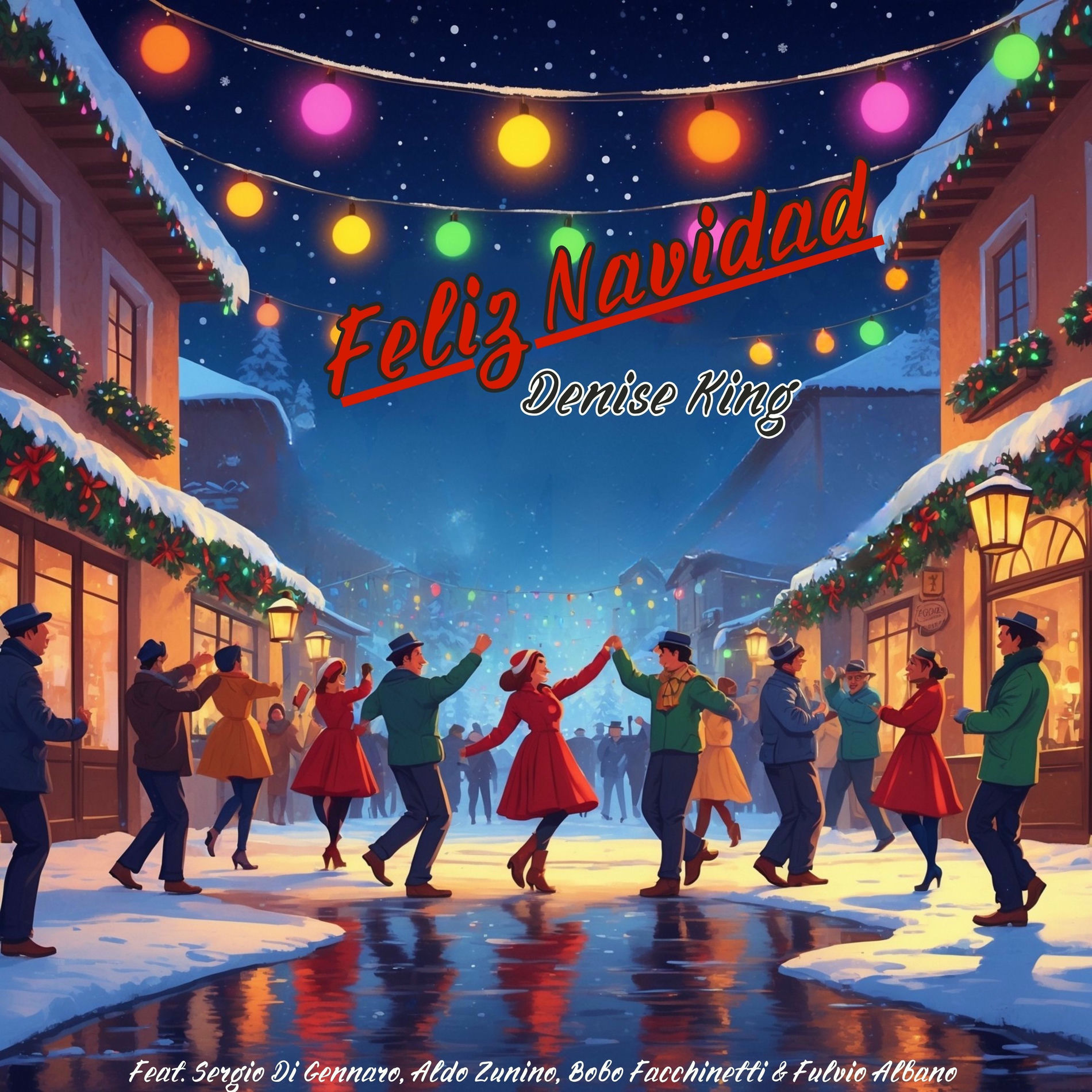 Album cover of Feliz Navidad (feat. Sergio Di Gennaro, Aldo Zunino, Bobo Facchinetti & Fulvio Albano)
