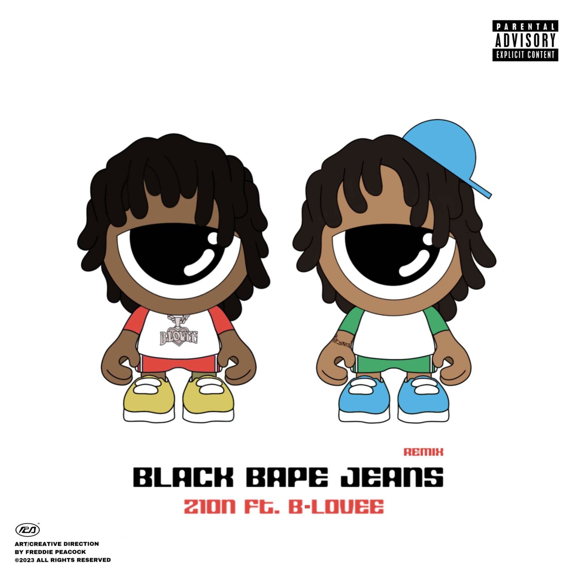 Album cover of Black Bape Jeans (feat. B-Lovee) [Remix]