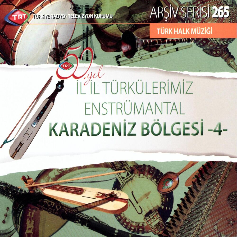 Picture of 50. Yıla Özel İl İl Türkülerimiz-Enstrumantal ''Karadeniz Bölgesi-4''