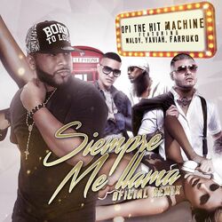 Cover of Siempre Me Llama (Remix)