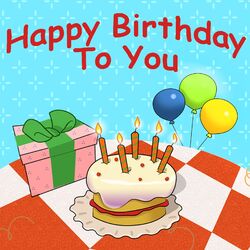 Cover of Happy Birthday to You - Nursery Rhymes