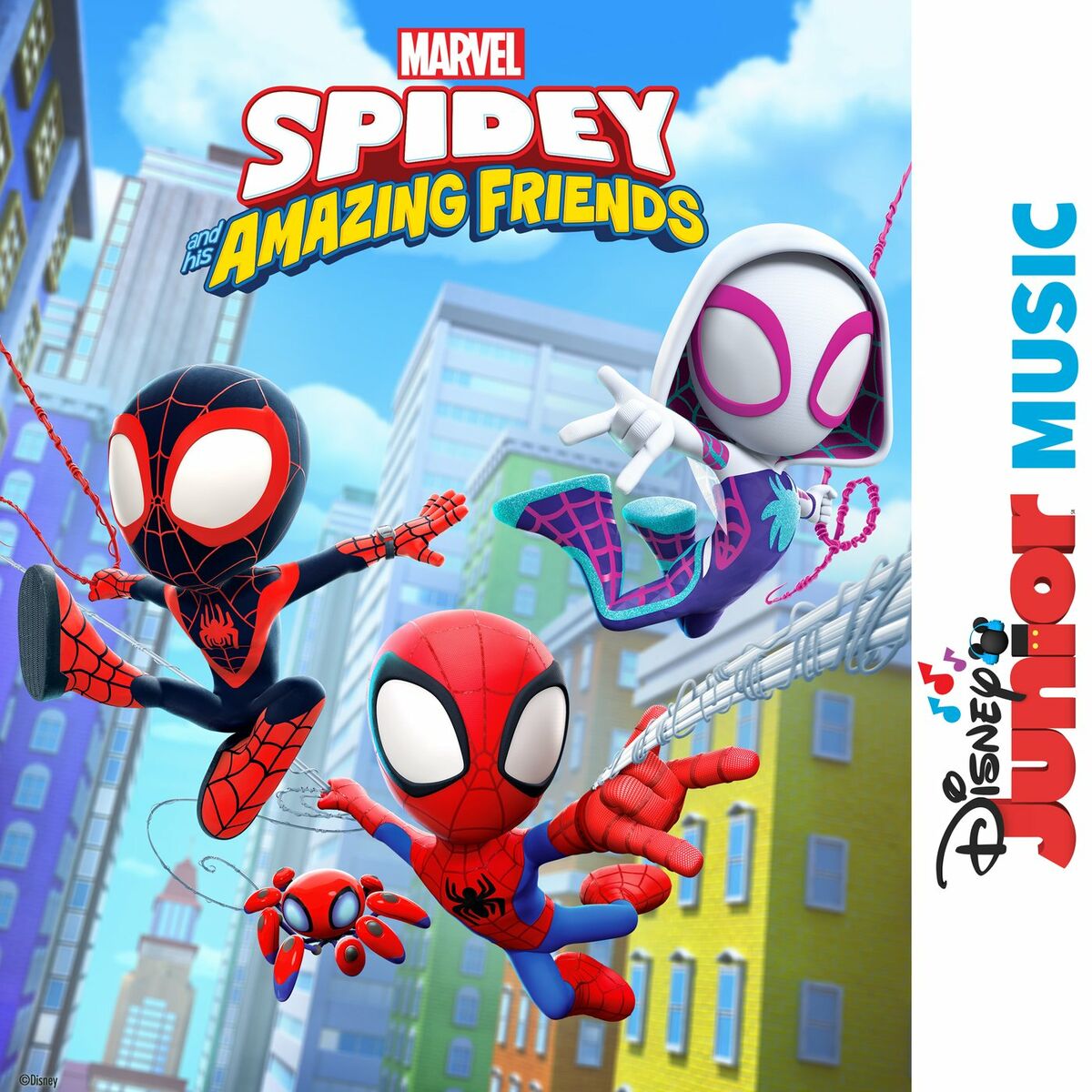 Album cover of Disney Junior Music: Marvel's Spidey and His Amazing Friends