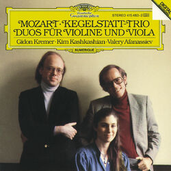 Cover of Mozart: Kegelstatt-Trio; Duos for Violin and Viola
