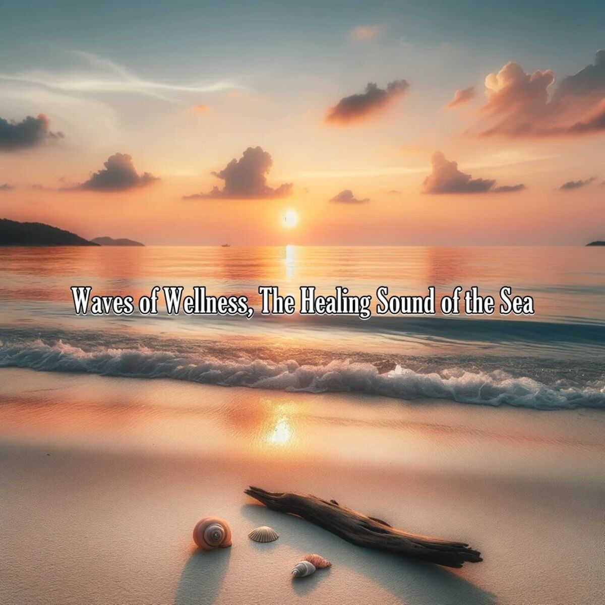 Album cover of Waves of Wellness, the Healing Sound of the Sea