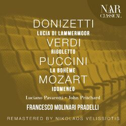 Cover of DONIZETTI: LUCIA DI LAMMERMOOR; VERDI: RIGOLETTO; PUCCINI: LA BOHÈME; MOZART: IDOMENEO