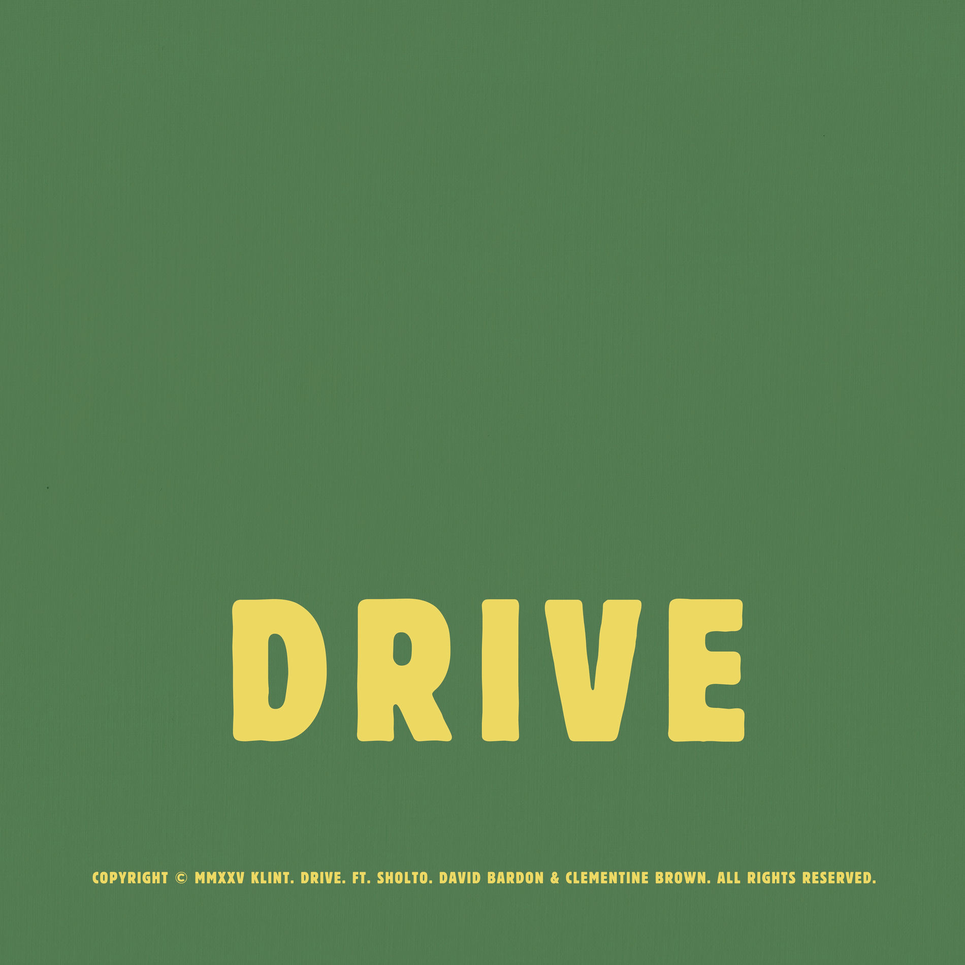 Album cover of DRIVE