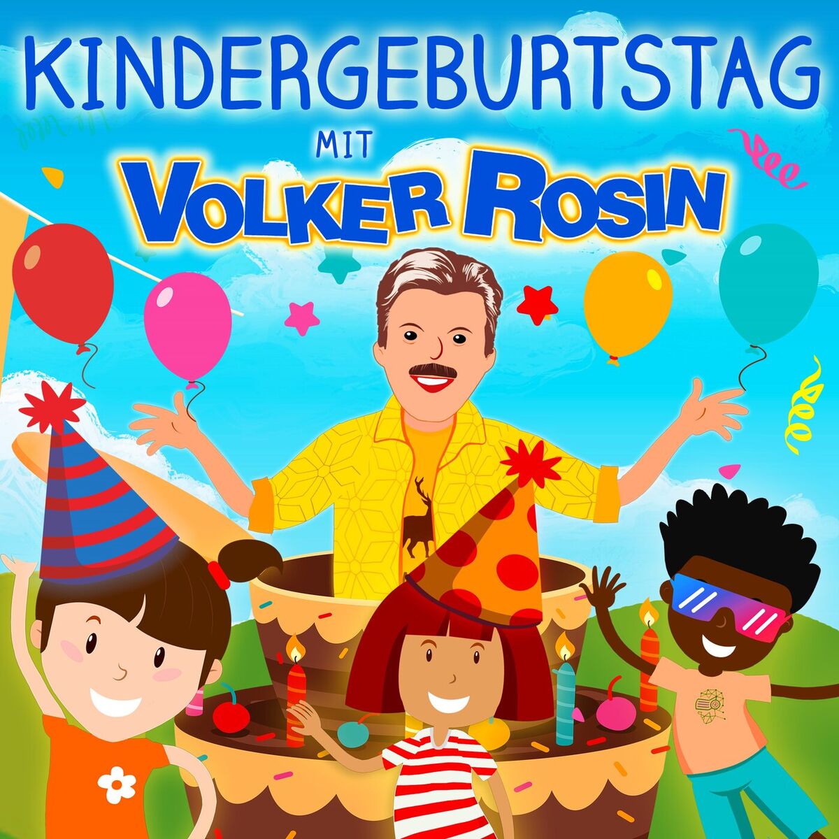 Album cover of Kindergeburtstag mit Volker Rosin
