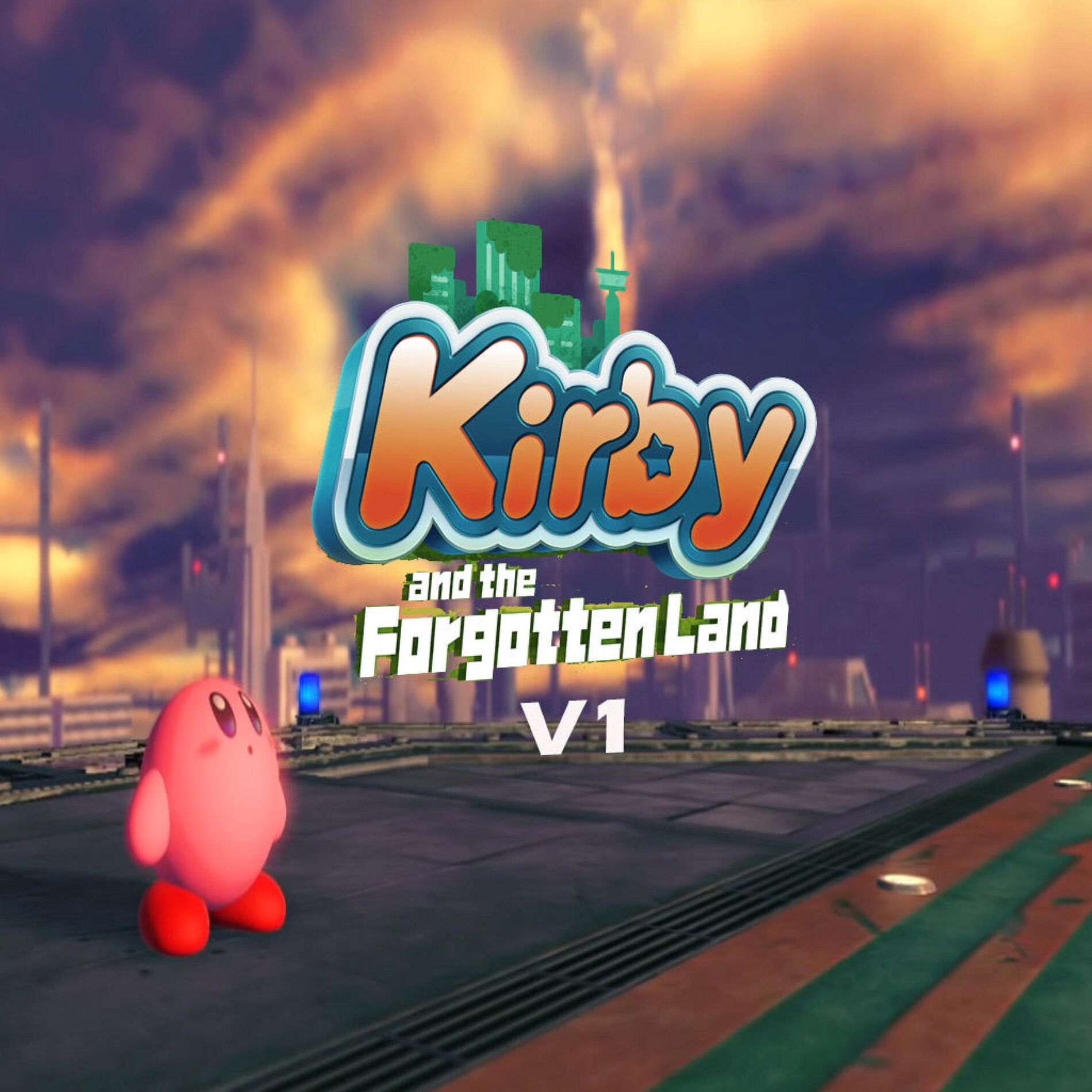 Album cover of Kirby and the Forgotten Land, Vol. 1