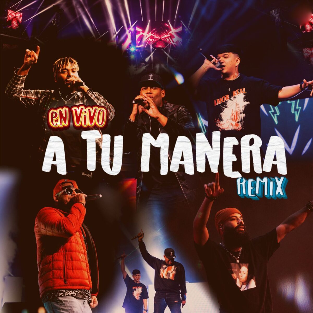 Album cover of A Tu Manera Remix (En Vivo)