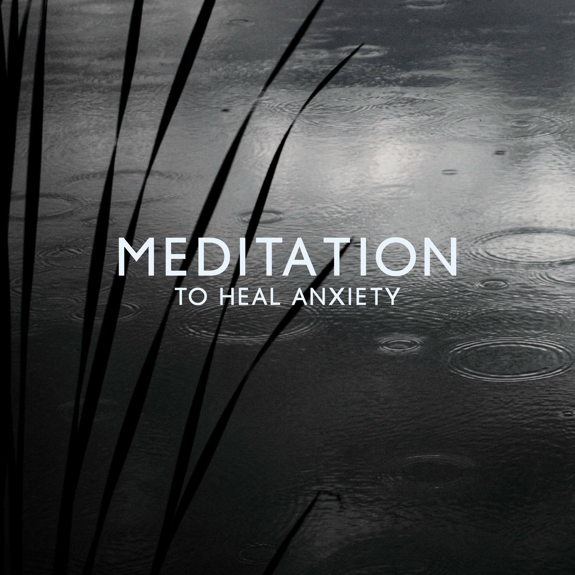 Album cover of Meditation to Heal Anxiety: Water Sounds for Relaxation
