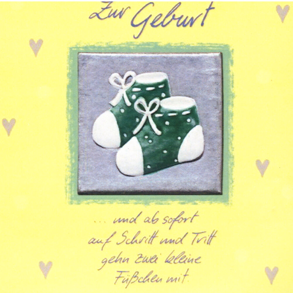 Picture of Zur Geburt-…und ab sofort auf Schritt und Tritt…